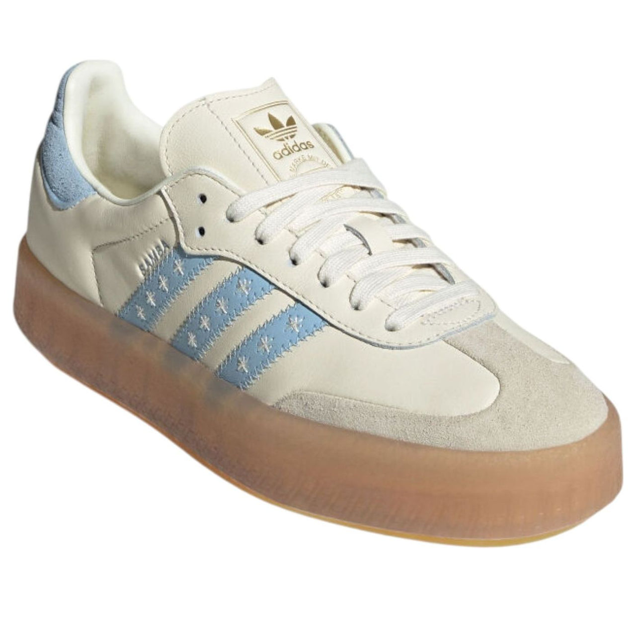 (WMNS) adidas Sambae 'Cream White Clear Sky' JS3957