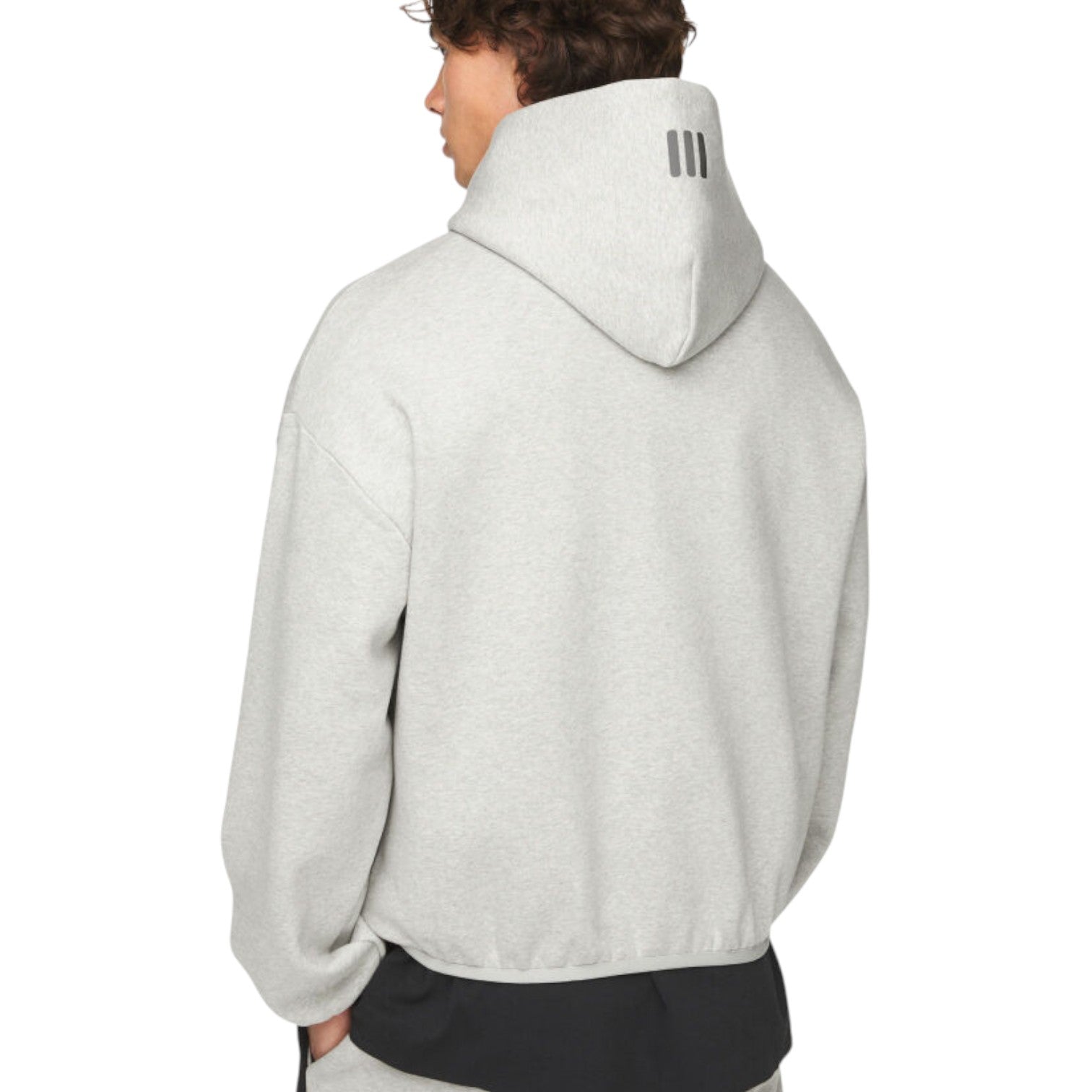 adidas x FEAR OF GOD ATHLETICS Oversized Hoodie Asia Sizing 'Heather Grey' JZ7367