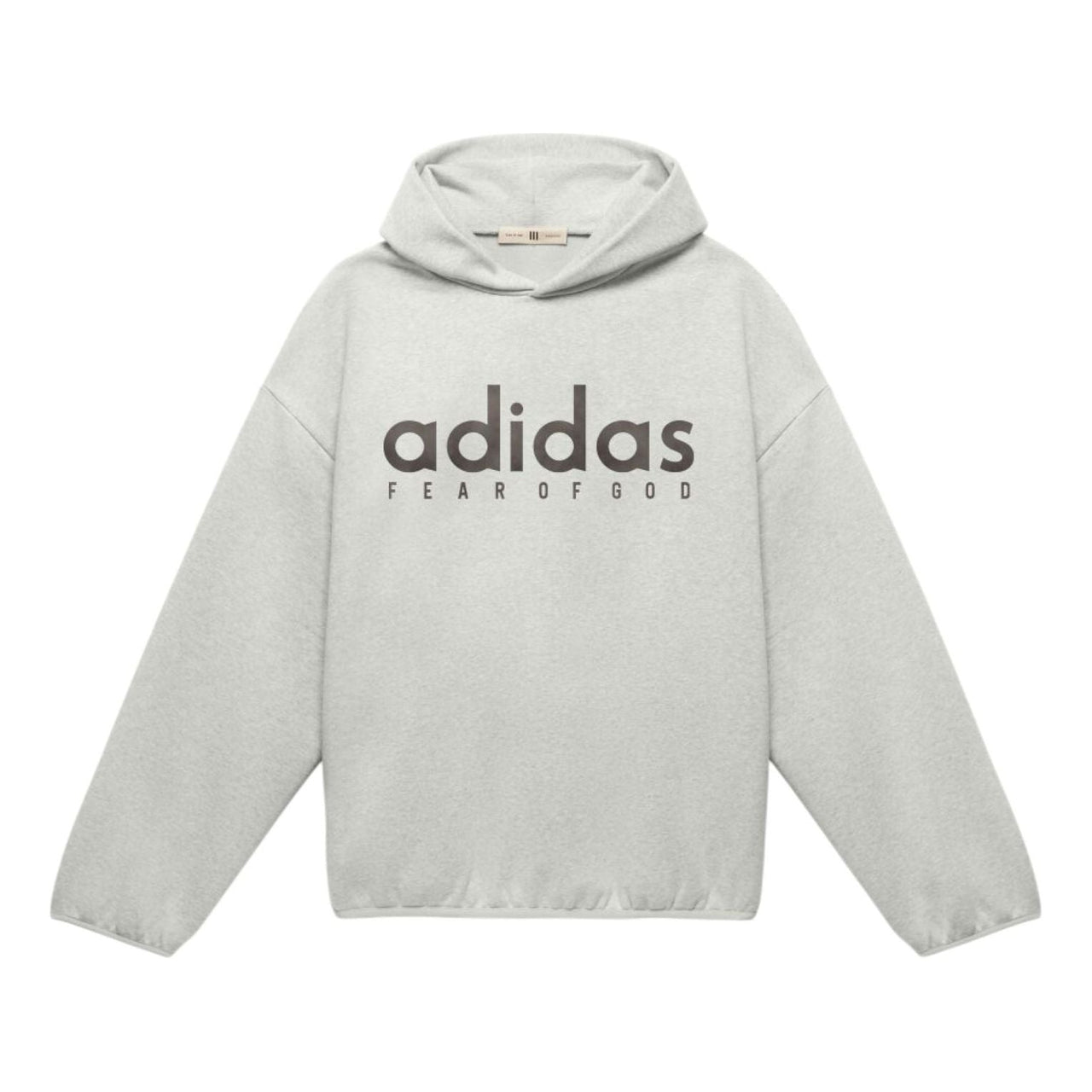 adidas x FEAR OF GOD ATHLETICS Oversized Hoodie Asia Sizing 'Heather Grey' JZ7367