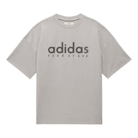 adidas x FEAR OF GOD ATHLETICS Oversized T-Shirt Asia Sizing 'Heather Grey' JZ4894