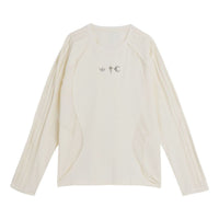 adidas x THUG CLUB TEAMGEIST Long-Sleeved T-shirt 'Beige' KC2198