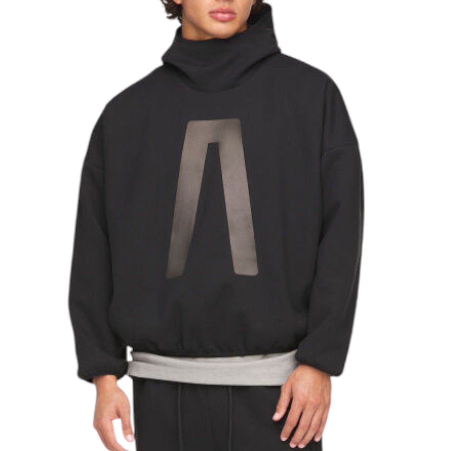 adidas x FEAR OF GOD ATHLETICS Oversized Hoodie 'Jet Black' KA4568