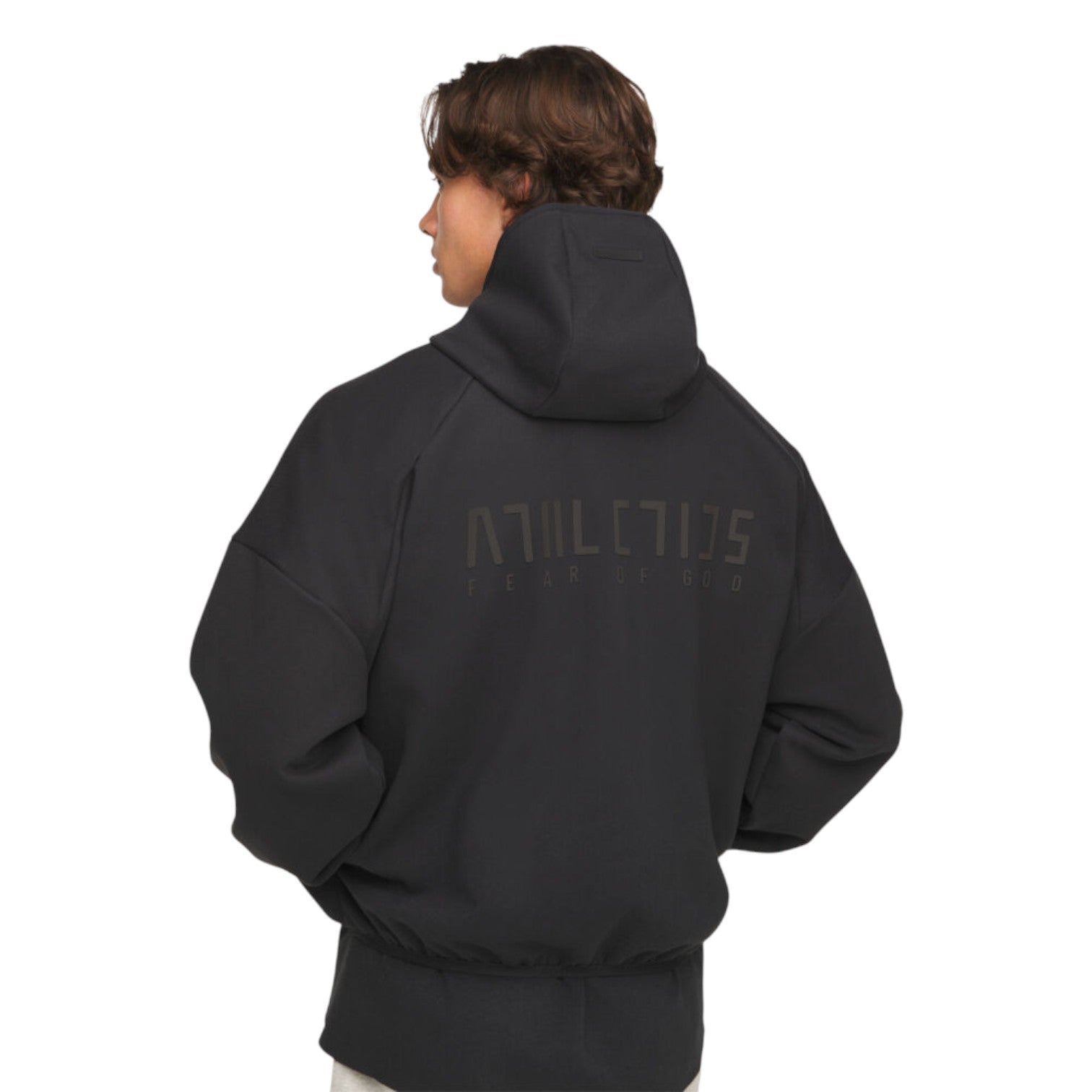adidas x FEAR OF GOD ATHLETICS Oversized Hoodie 'Jet Black' KA4568