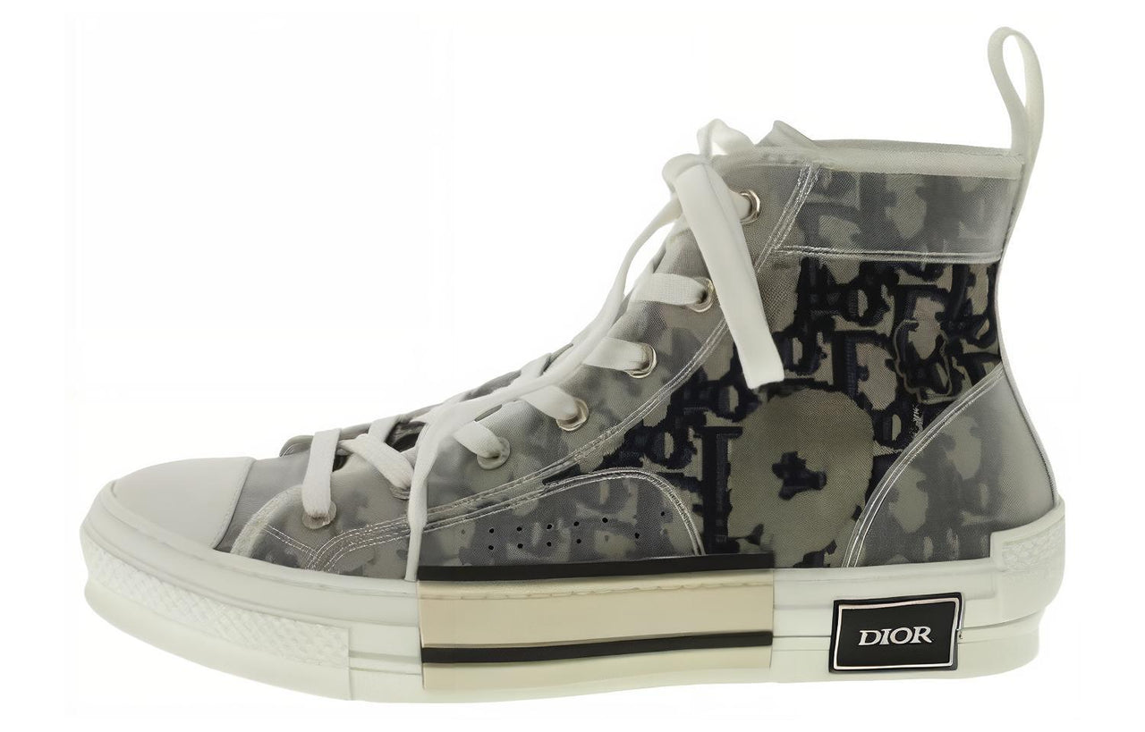 DIOR B23 High Canvas Safari Oblique