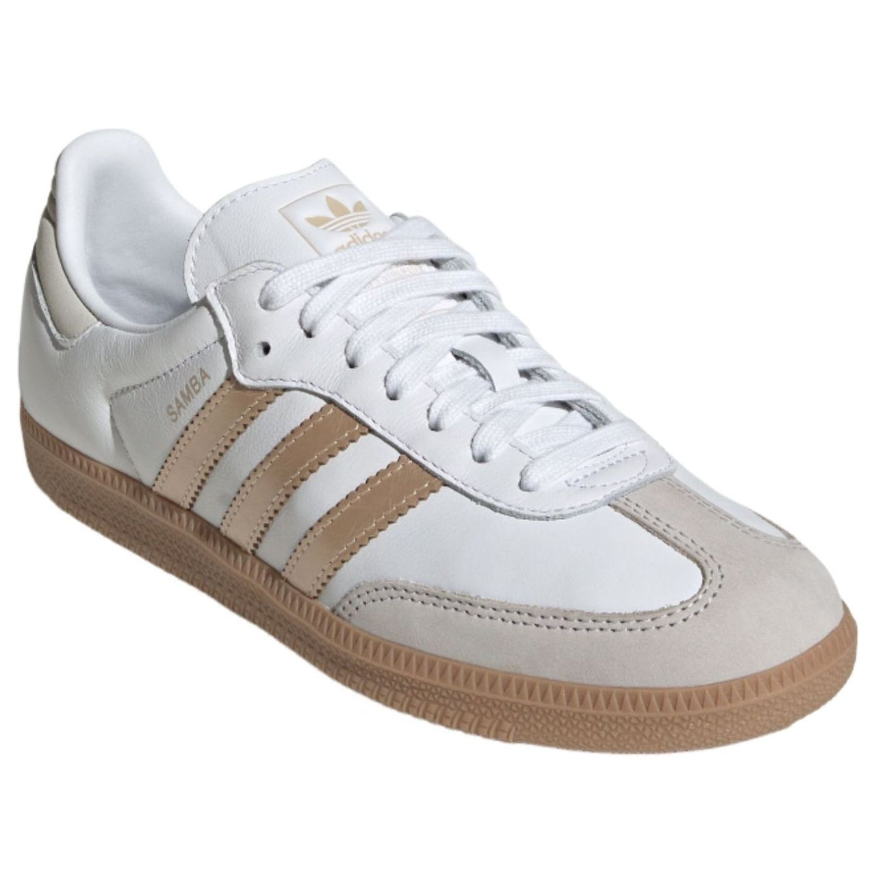 (WMNS) adidas Samba OG 'White Wonder Gold Grey' IH9127