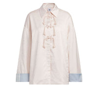 (WMNS) adidas New Chinese Loose Fit Shirt Jacket Asia Sizing 'Wonder Quartz' KB6408