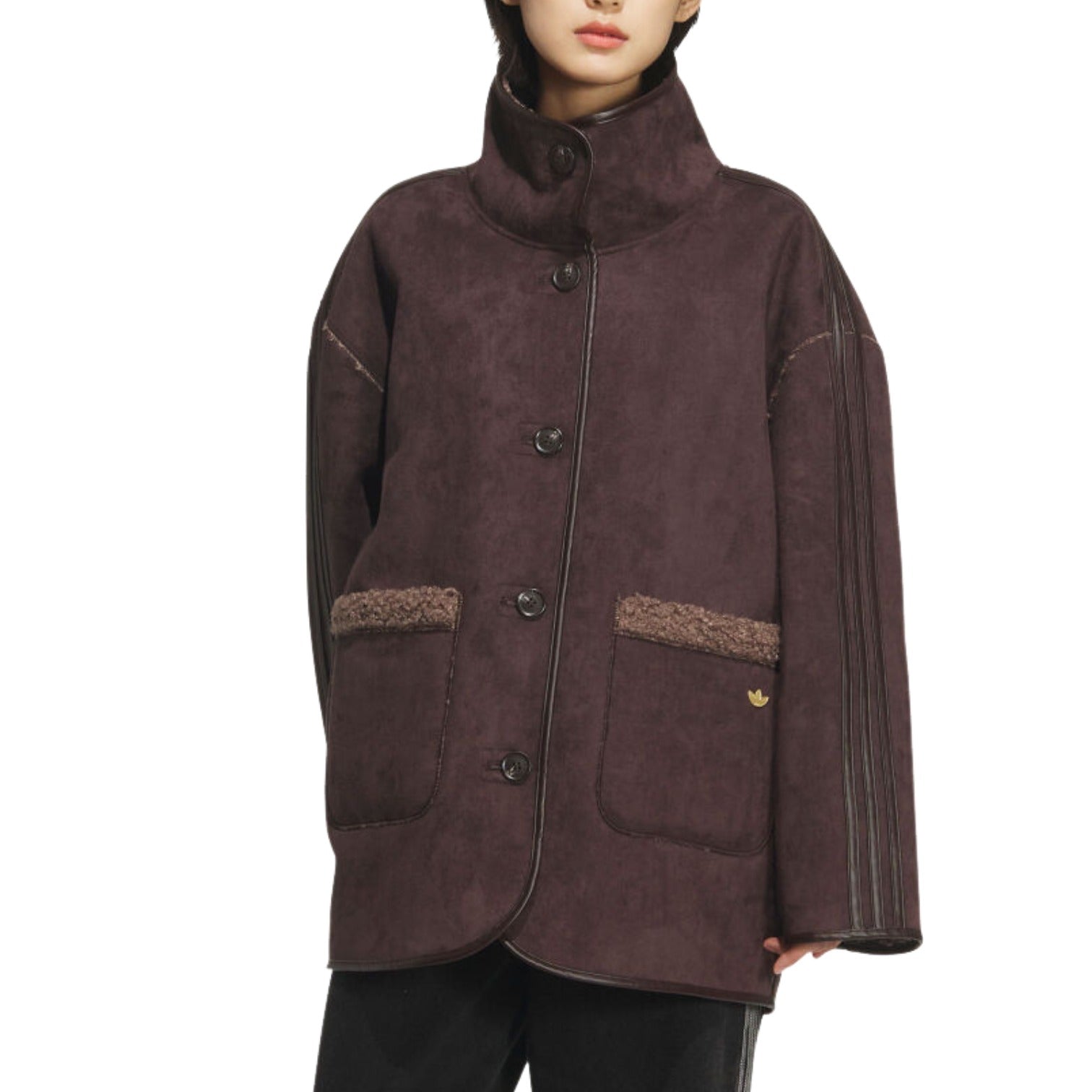 (WMNS) adidas Crafted Jacket 'Aurora Coffee Earth Strata' KT3146