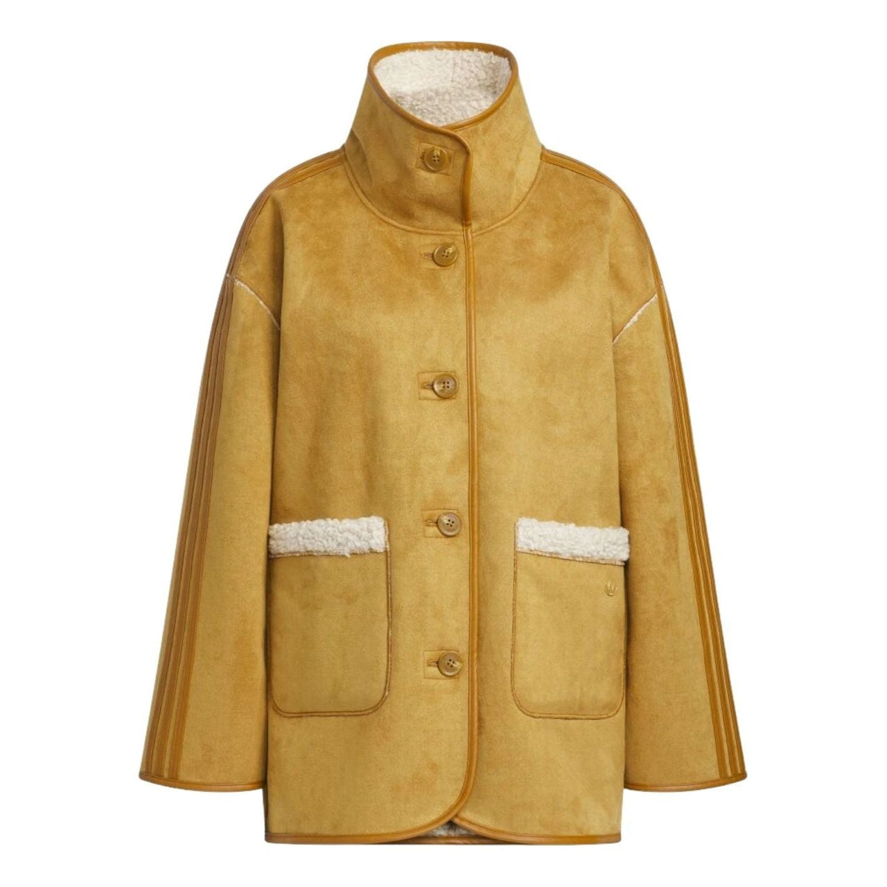 (WMNS) adidas Crafted Jacket 'Bronze Strata Crystal Linen' KT3145