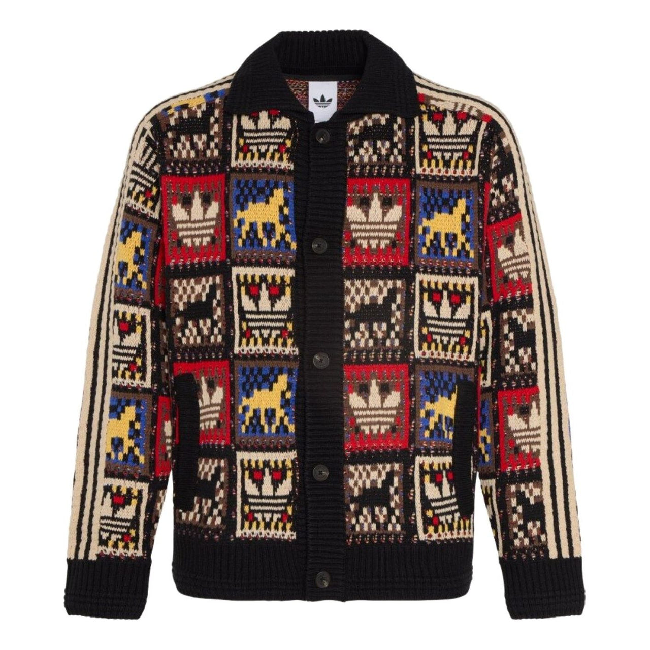 adidas Crafted Jacket Sweater 'Black' KR2801