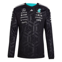 adidas x Mercedes AMG Petronas Formula 1 Longsleeve Team Driver Jersey 'Black' KF0148