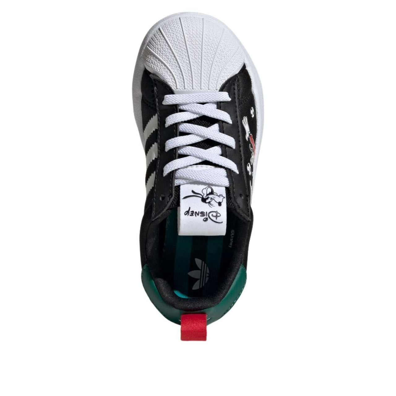 (PS) adidas x Disney x Goofy Soccer Adifoam Superstar 'Black White' IH1750