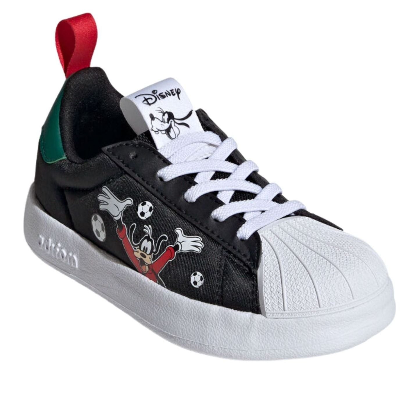 (PS) adidas x Disney x Goofy Soccer Adifoam Superstar 'Black White' IH1750