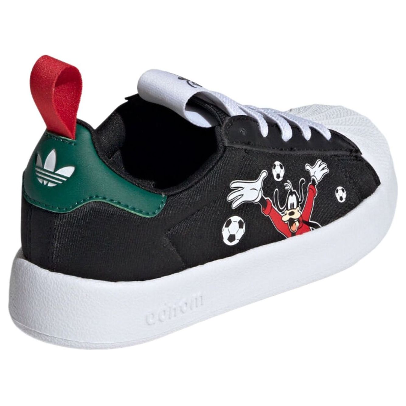 (PS) adidas x Disney x Goofy Soccer Adifoam Superstar 'Black White' IH1750