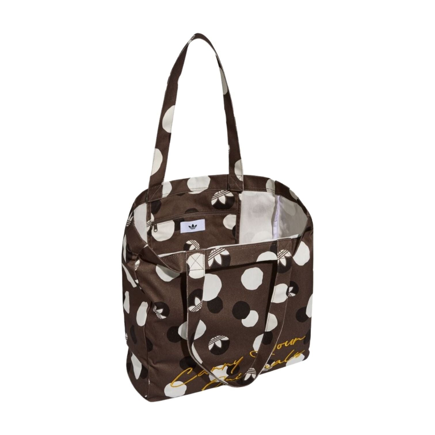 adidas Polka Dot Tote Bag 'Brown' LC8241