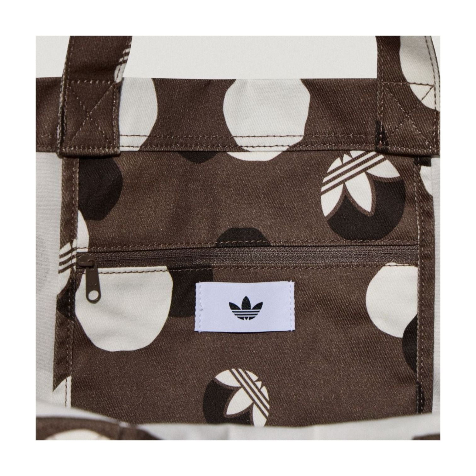 adidas Polka Dot Tote Bag 'Brown' LC8241