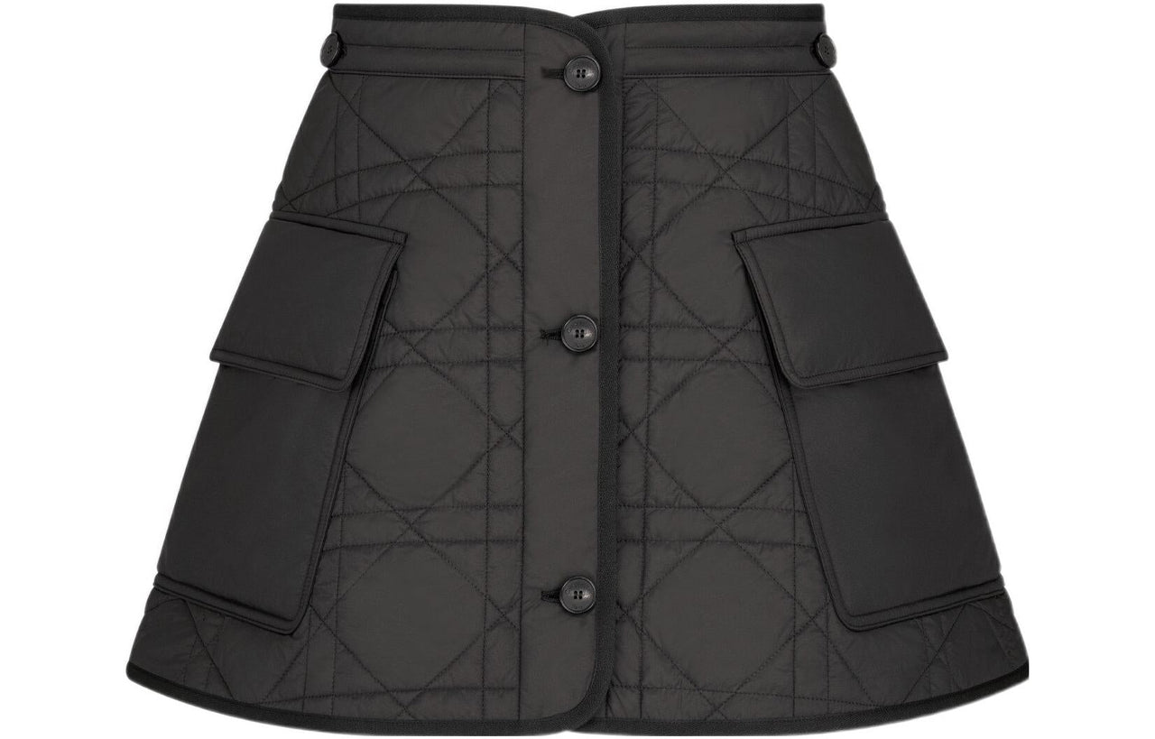 DIOR Belted Cargo Mini Skirt 'Black/Khaki'