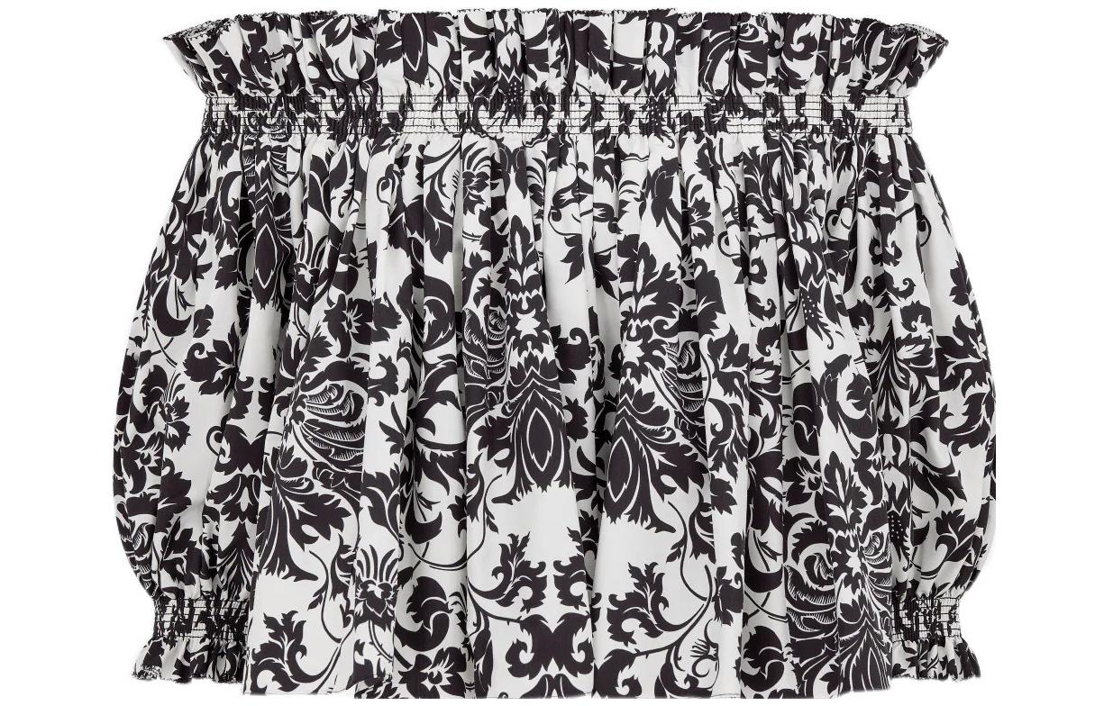 DIOR All Over Printed Off Shoulder Top