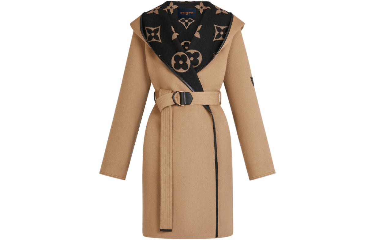 LOUIS VUITTON FW22 Coat Women's Brown