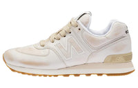 New Balance x MIU MIU NB 574 Slip-Resistant Low-Top Casual Shoes Women's White