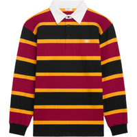 CELINE Triomphe Polo Rugby Shirt In Striped Cotton Jersey Polo Shirt Men's Multicolor