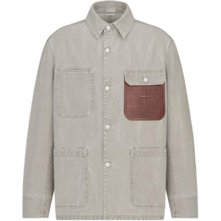 DIOR X Stone Island Cotton Canvas Jacket