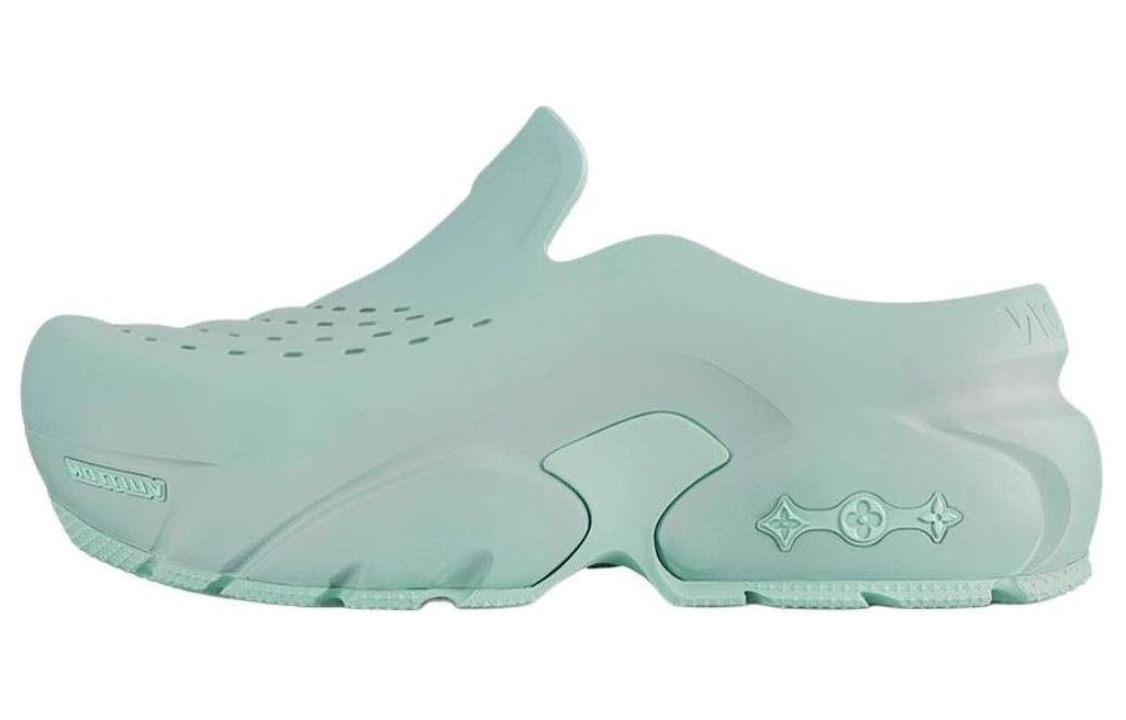 LOUIS VUITTON Clogs Men's Green
