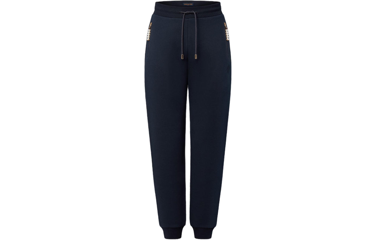 LOUIS VUITTON Technical Cotton Pearl Trackpants