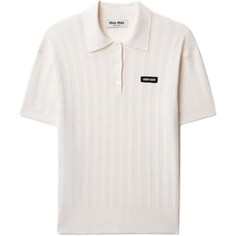 MIU MIU Polo Shirt Women's White