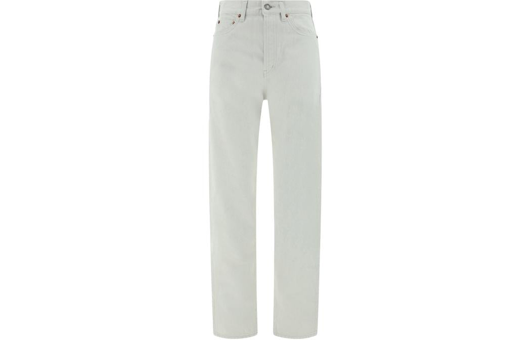 SAINT LAURENT High Waist Slim Fit Jeans
