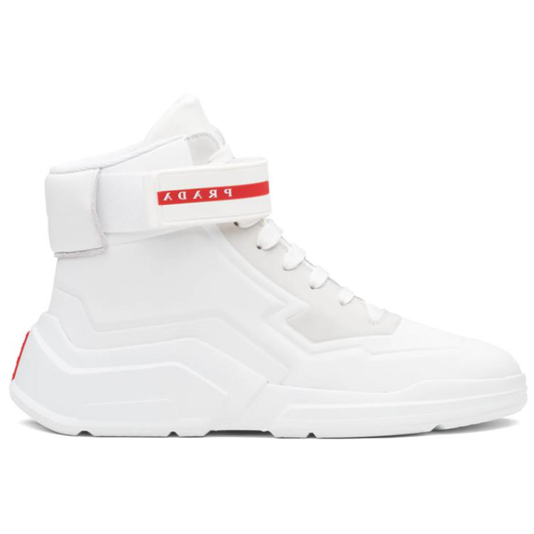 PRADA Casual Shoes Women's High-Top White