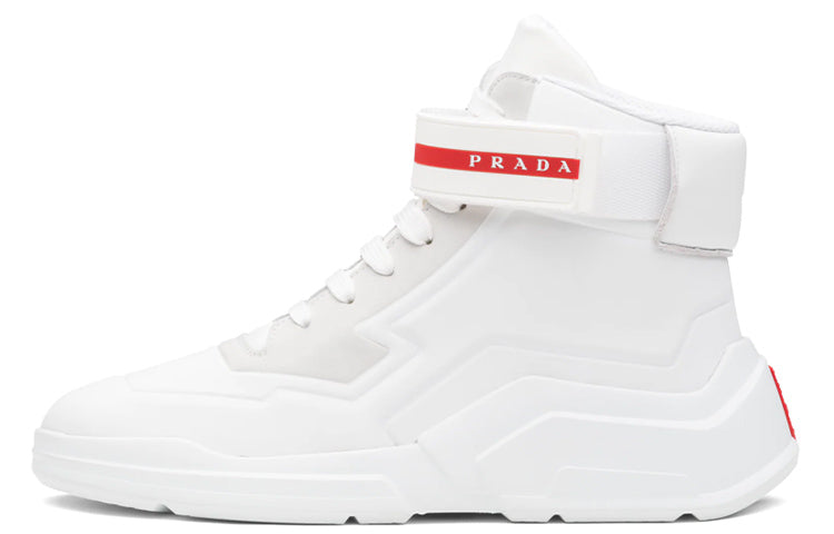 PRADA Casual Shoes Women's High-Top White