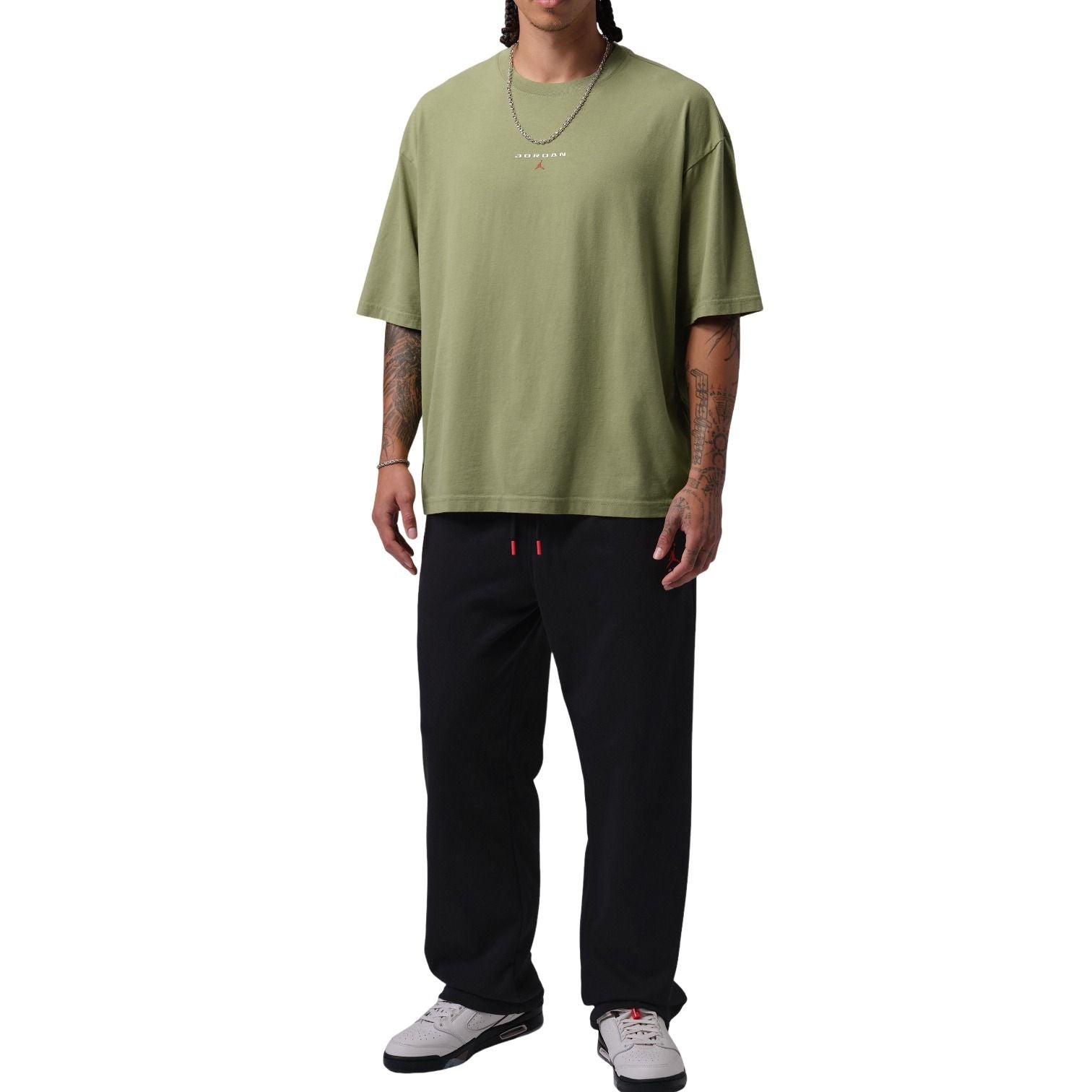Jordan Flight Essentials Oversized Patch T-Shirt 'Alligator' IO0034-334
