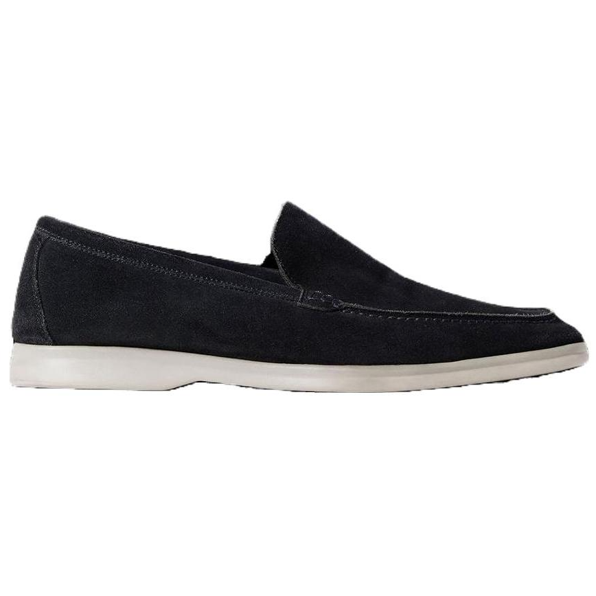 Loro Piana Summer Walk Casual Shoes Men's Black