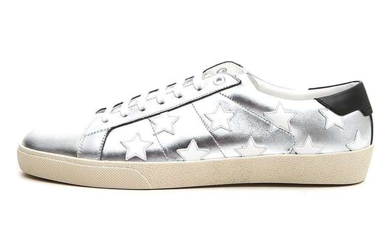 SAINT LAURENT Court Classic SL/06 Black Silver