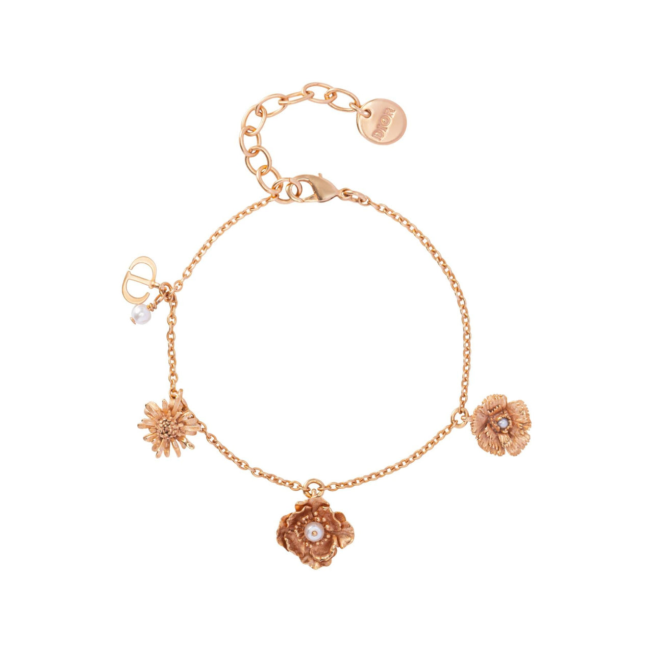 DIOR Metal, Resin Bracelets Women's Rose Gold