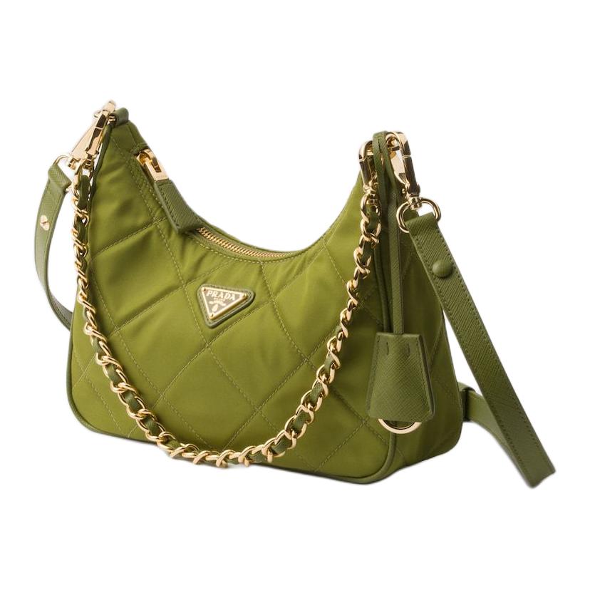 PRADA Re EditionRe Nylon Recycled Polyamide Shoulder Bag Mini Women's Ivy Green