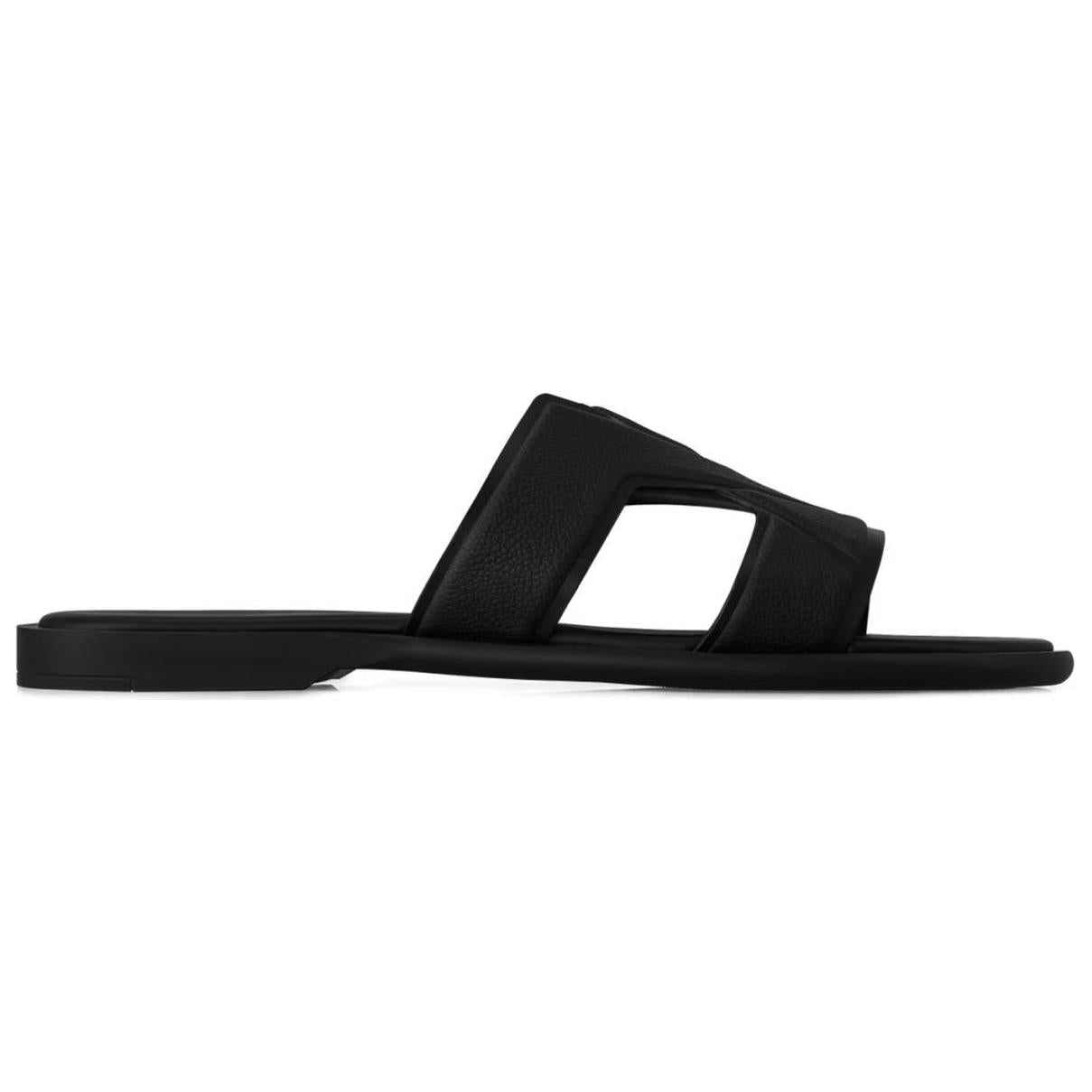 LOUIS VUITTON Oasis Slide Slippers Men's Black