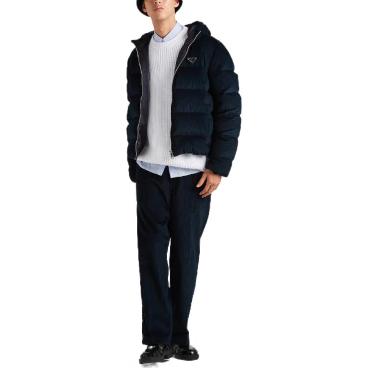 PRADA Jackets & Coats Men's Peacock Green
