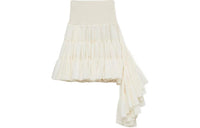 LOEWE Ruffled Asymmetric Miniskirt