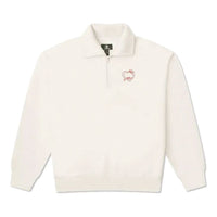 Converse Heart Zip Sweater 'White' 10026890-A01