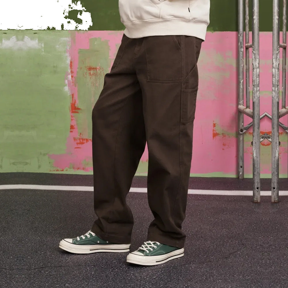Converse CYOTD Woven Straight Leg Pants 'Brown' 10026810-A02