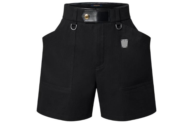 LOUIS VUITTON Oversized Pocket Cotton Drill Shorts