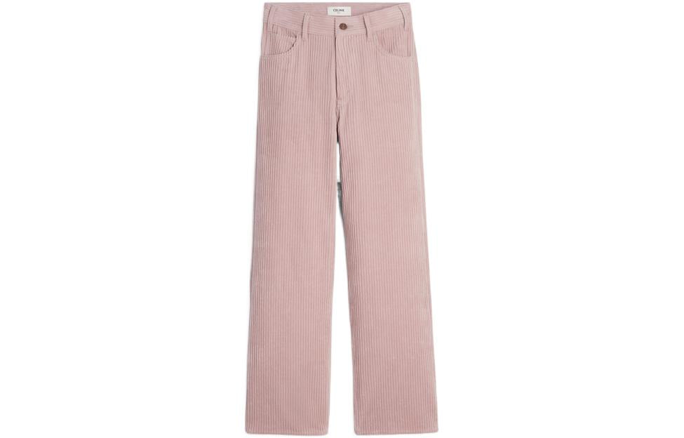 CELINE Casual Pants Women's Pink