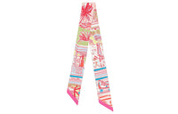 HERMES Silk Scarves Unisex Multicolor