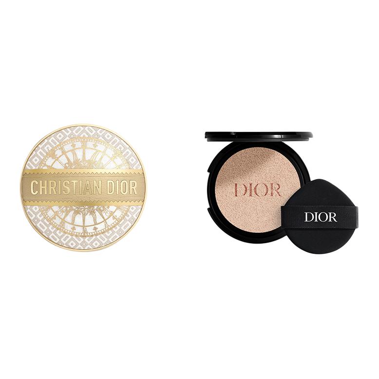 DIOR Luxury Gold Outer Box Smooth And Shiny Air Cushions Retouches The Complexion 13g