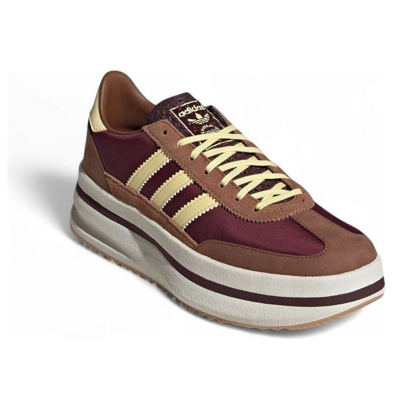 (WMNS) adidas SL 72 Stack 'Burgundy Yellow Brown' JQ6420