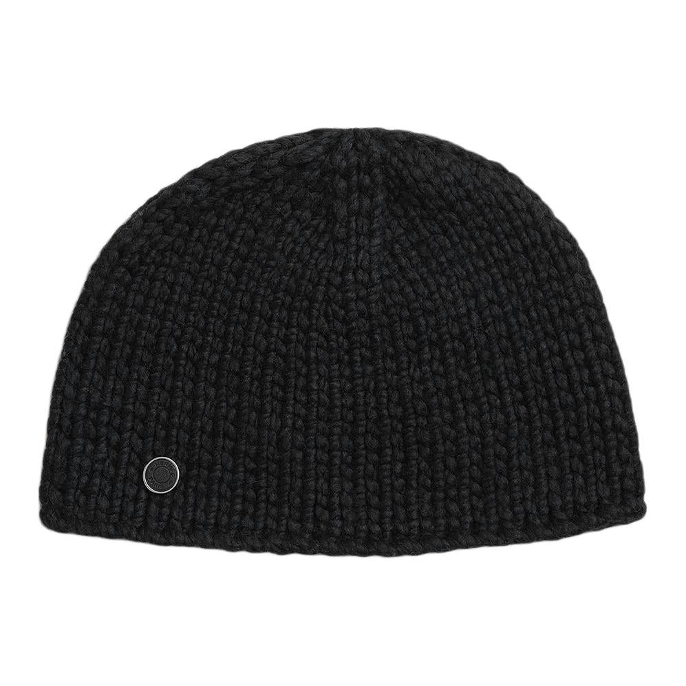 HERMES Wool Beanies Women's Black