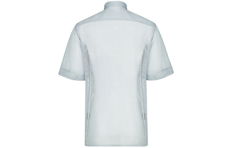 DIOR SS22 Shirt Men's Gray Blue