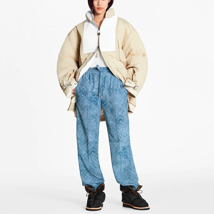 LOUIS VUITTON Casual Pants Women's Blue