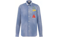 DIOR Buttoned Long Sleeved Denim Shirt